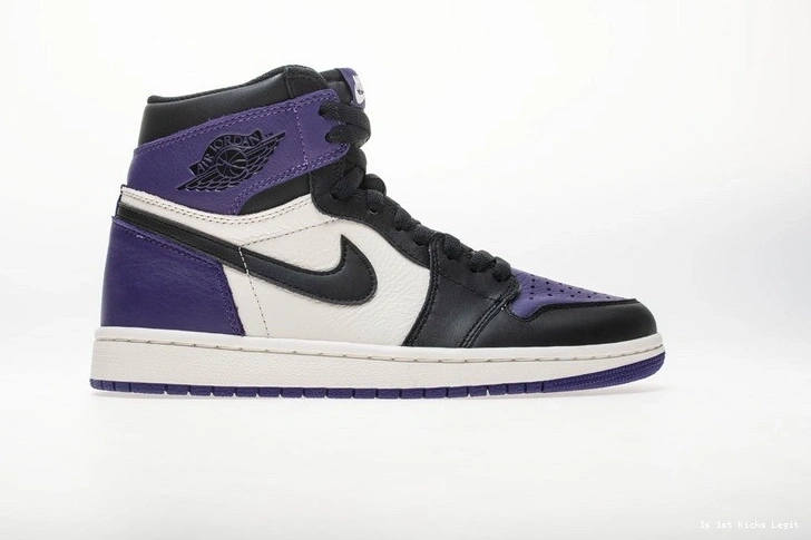 Air 1 Retro Purple Jordan High 555088-501 OG Court 1221